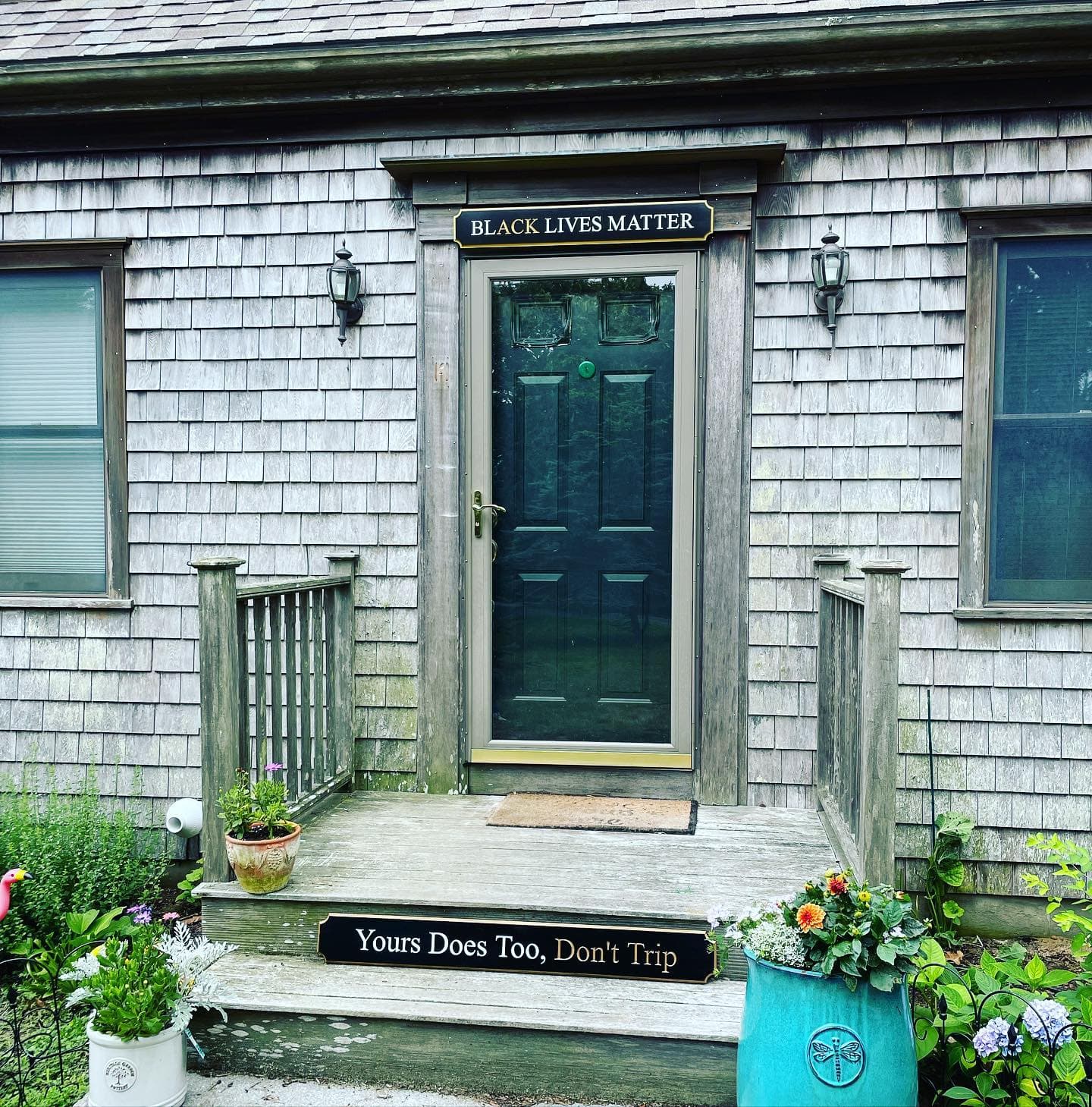 Custom Nantucket quarterboard handcrafted on island