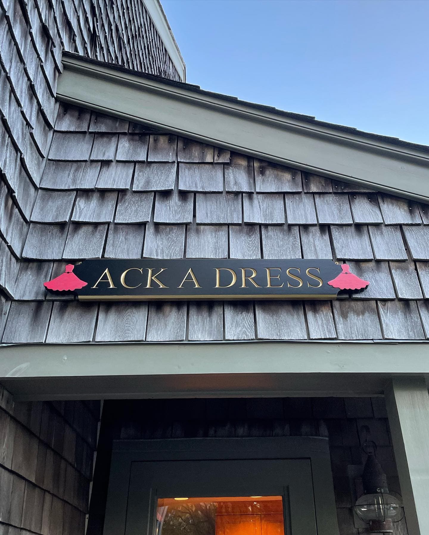 Custom Nantucket quarterboard sign